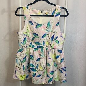 Floral Sleeveless Top